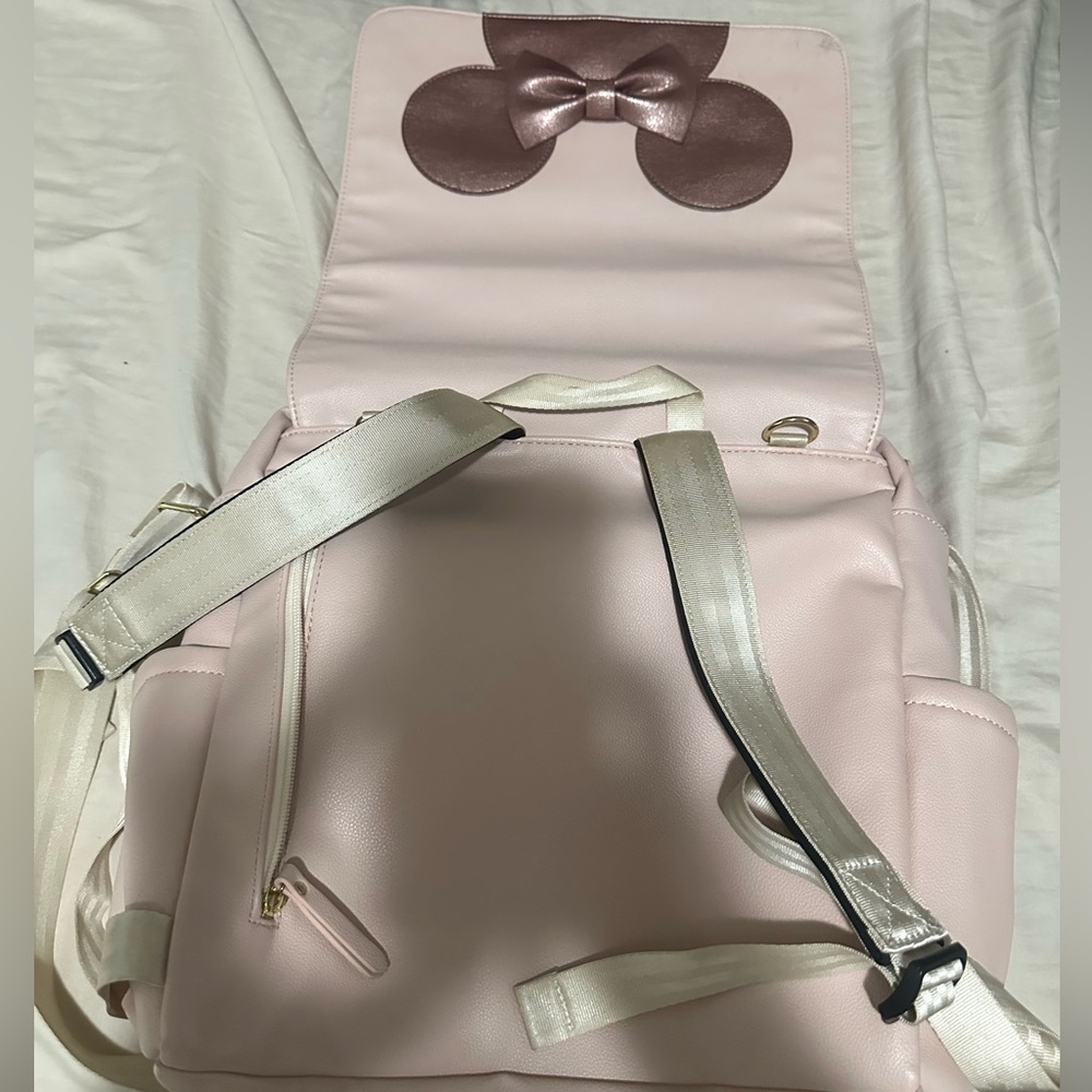 Petunia Pickle Bottom Blush Minnie Mouse Disney Backpack (Large) - Picture 6 of 8